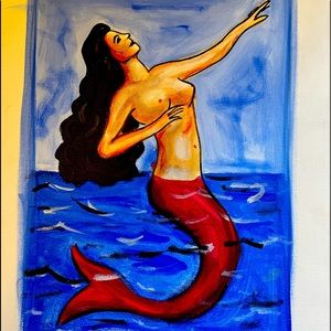 La Sirena  canvas art